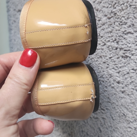 London Sole Ballet Flat, Size 42.5 Neutral light camel color - Picture 7 of 9